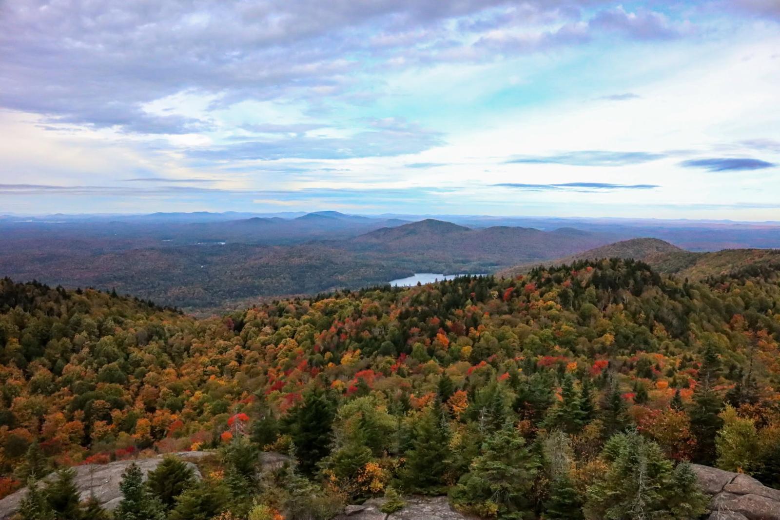St. Regis Fire Tower: Looking Southwest to South