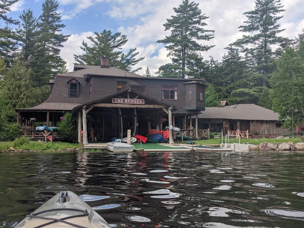 The Hedges on Blue Mountain Lake